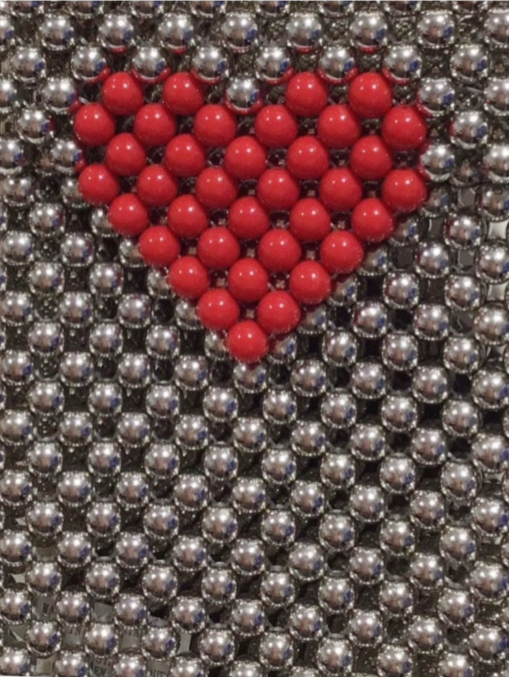 EXPRESDIONS NYC Vegan Beaded Phone Bag NWT - Picture 3 of 9